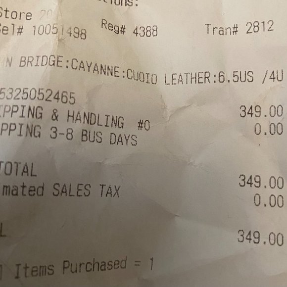 Paul Green sandal side zip - Picture 5 of 5